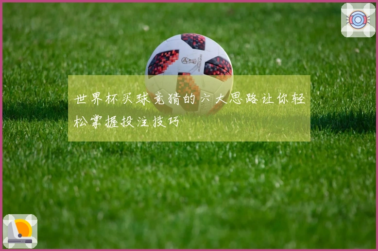 世界杯买球竞猜的六大思路让你轻松掌握投注技巧